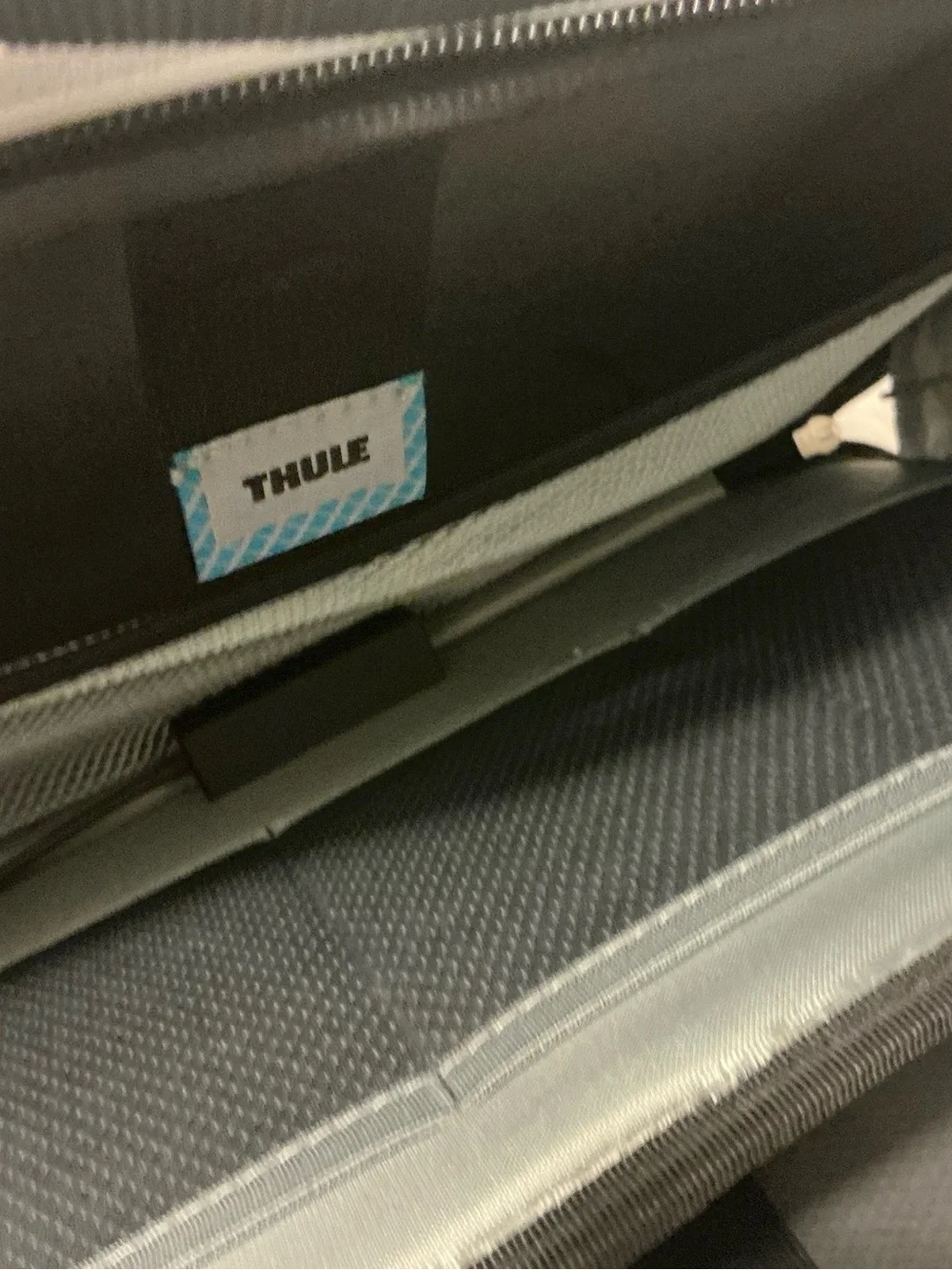 Thule Black Protective Hard Case with Top Handle Sweden Laptop Carrying Case